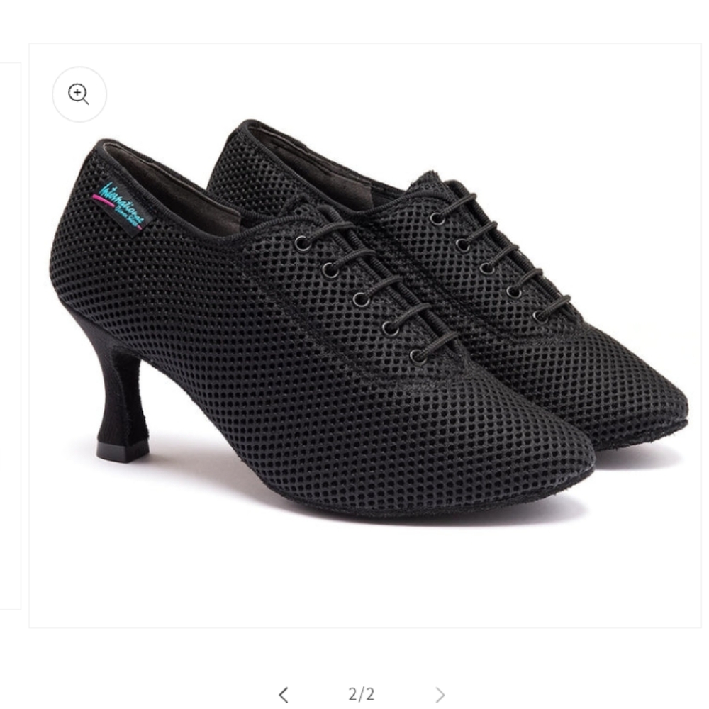 NWT.International Dance Shoes, Roxy, Air Mesh, 2” IDS Heel.Size 8. - Picture 2 of 10
